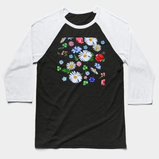 wild flower meadow Baseball T-Shirt